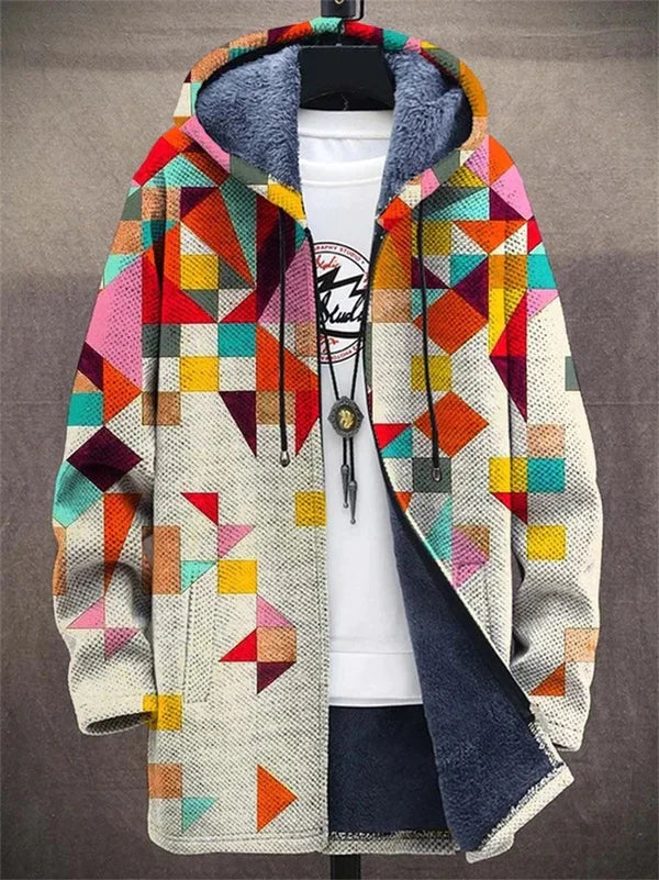 Aria - Πολυτελές Cardigan με Καλλιτεχνική Έμπνευση