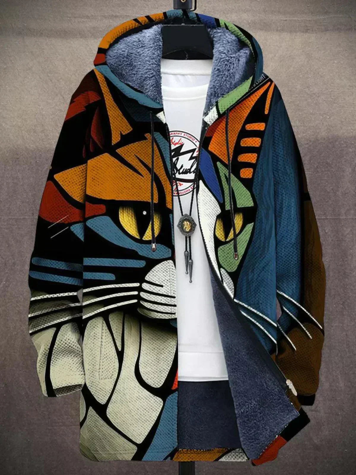 Bronte | Πολυτελές Cardigan με Καλλιτεχνική Έμπνευση