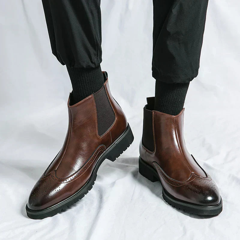 Athanasios® | Chelsea Boots από Συνθετικό Δέρμα