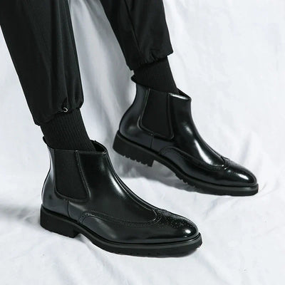 Athanasios® | Chelsea Boots από Συνθετικό Δέρμα