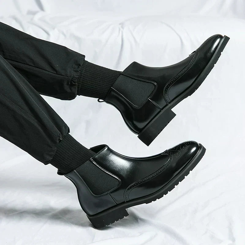 Athanasios® | Chelsea Boots από Συνθετικό Δέρμα