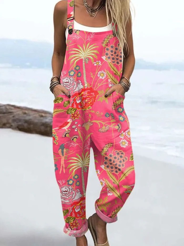 Anneliese® | Ελαφρύ Vintage-Jumpsuit