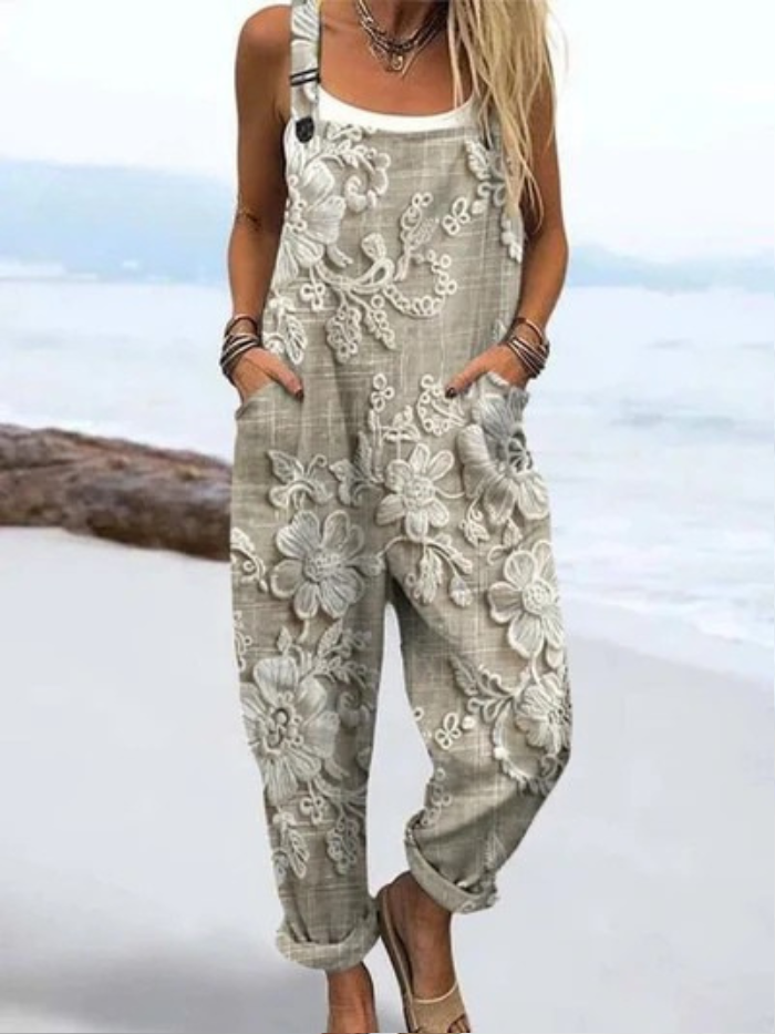 Fina® | Ελαφρύ Vintage-Jumpsuit