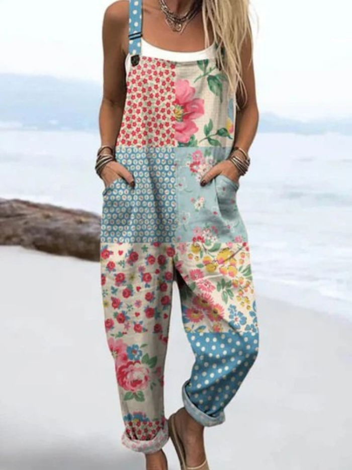 Elfriede® | Ελαφρύ Vintage-Jumpsuit