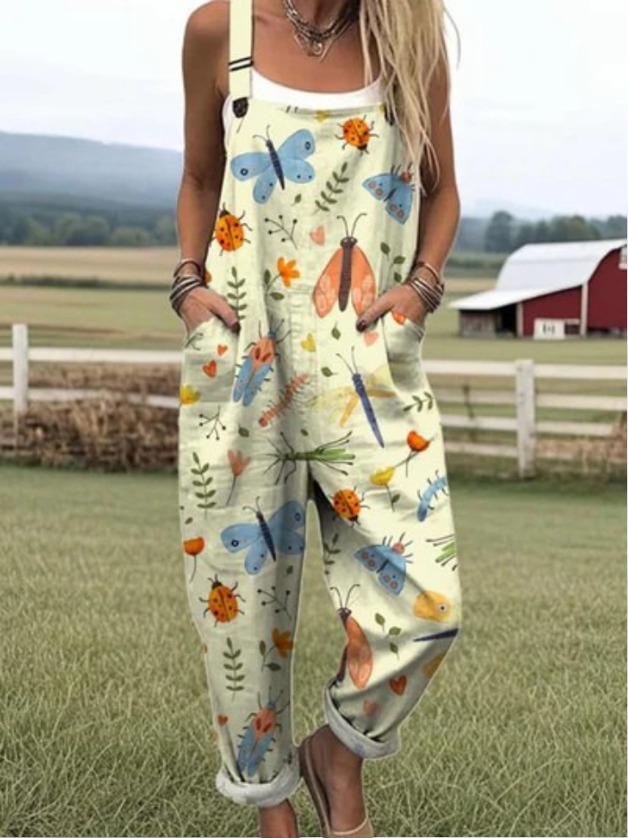 Hila® | Ελαφρύ Vintage-Jumpsuit