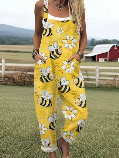 Liesel® | Ελαφρύ Vintage-Jumpsuit