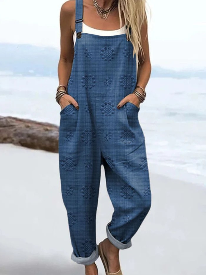 Hannelore® | Vintage Χαλαρός Ολόσωμος Φόρεμα